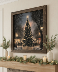 The Town Tree Canvas Print Exclusive