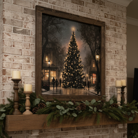 The Town Tree Canvas Print Exclusive