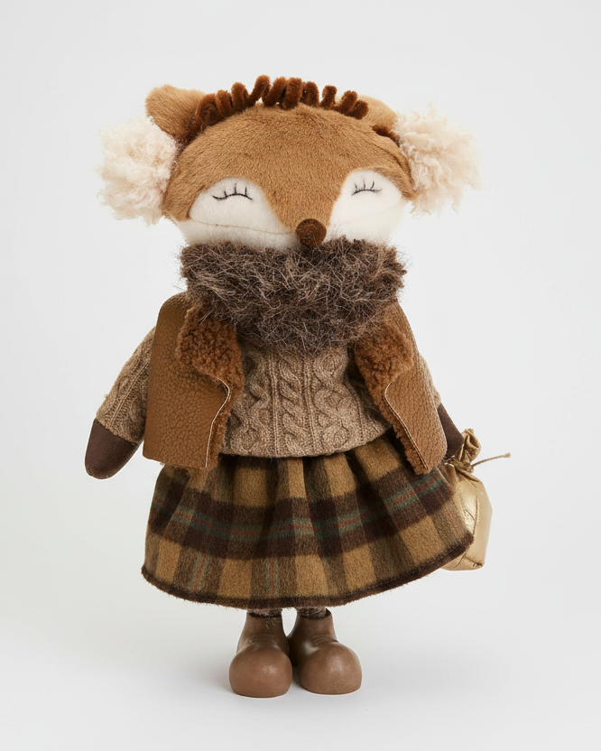 Winter Forest Friend Fox 16.5"