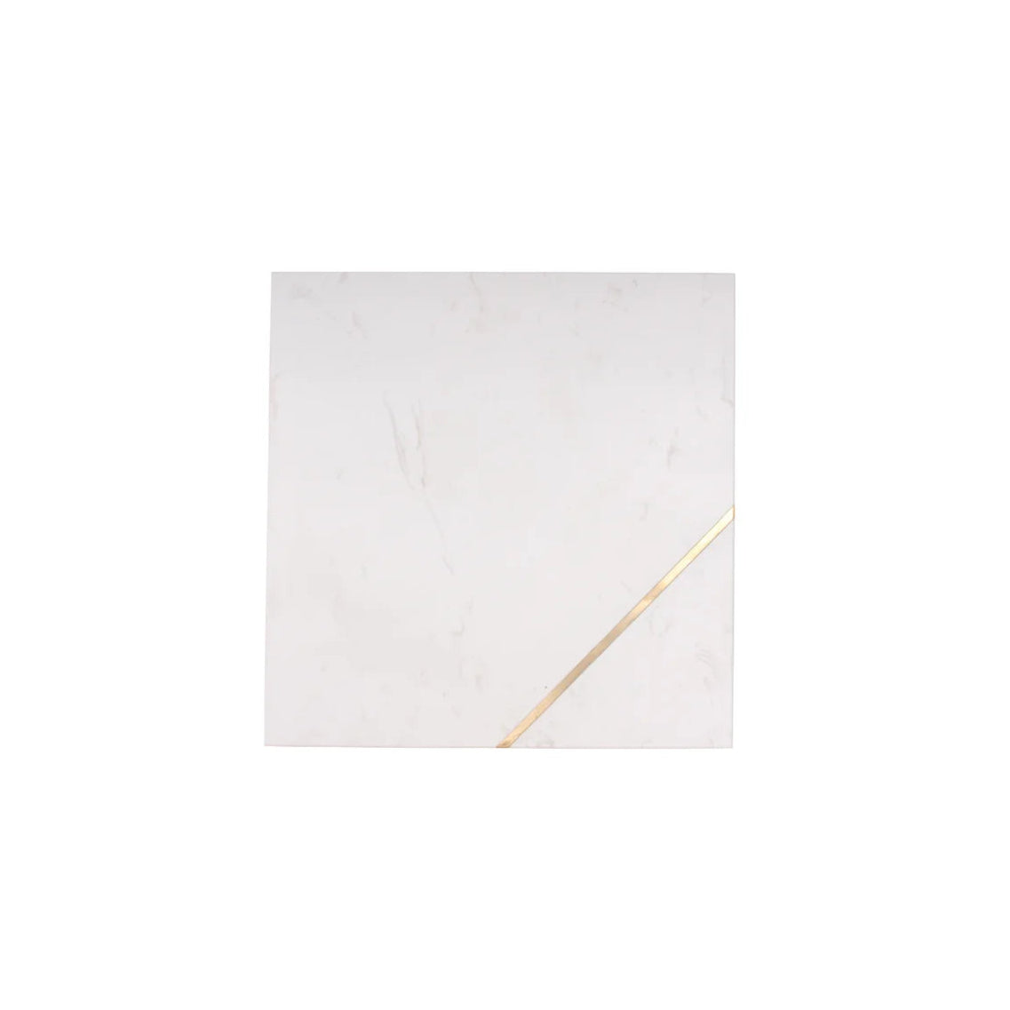Elite Square Marble Serving Board Natural