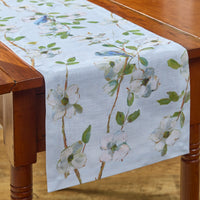 Dogwoods and Blue Birds Textile Collection