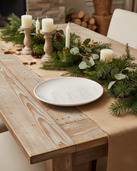 Winter Wonderland Serving Platter Round