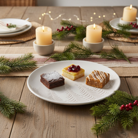 Winter Wonderland Serving Platter Round