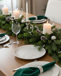 Winter Wonderland Serving Platter Round