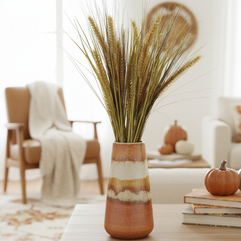 Wheat and Grass Stem Natural 36"
