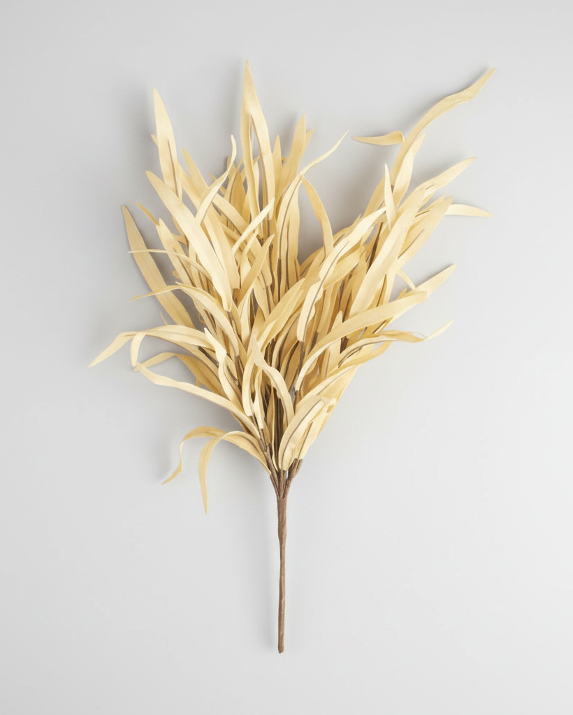 Cream Eva Grass Bush 24"