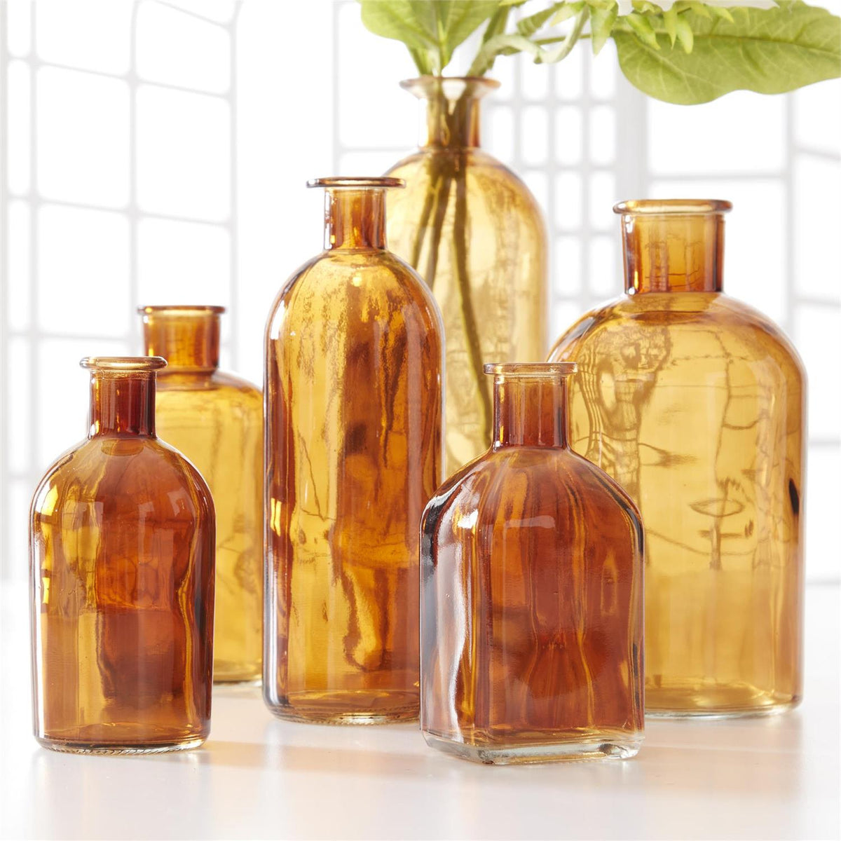 Amber Glass Bottles