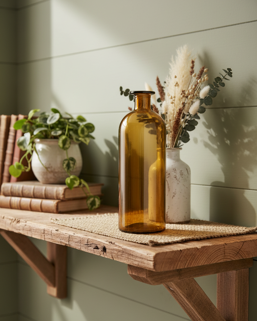 Amber Glass Bottles
