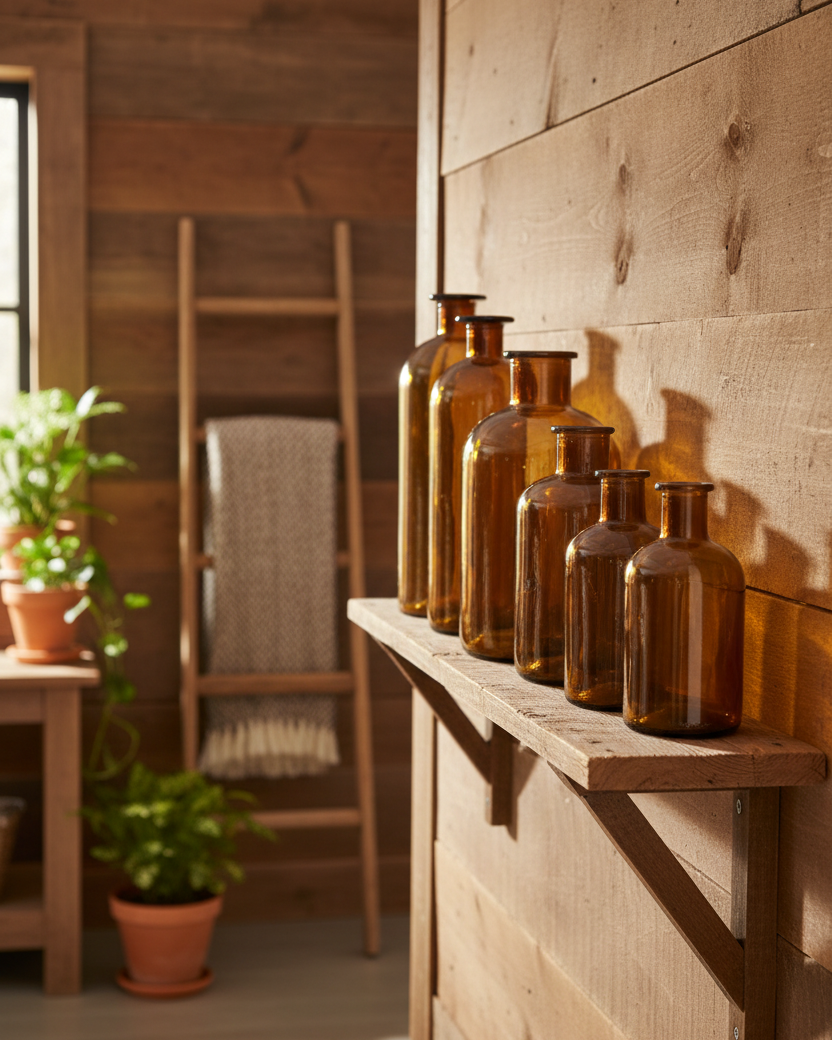 Amber Glass Bottles
