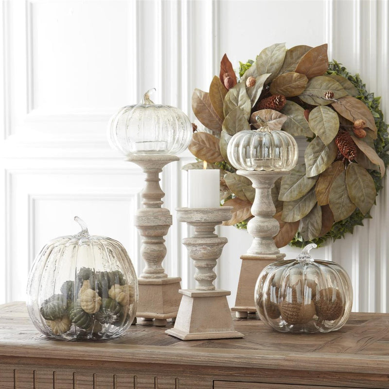 Glass Pumpkin Cloche