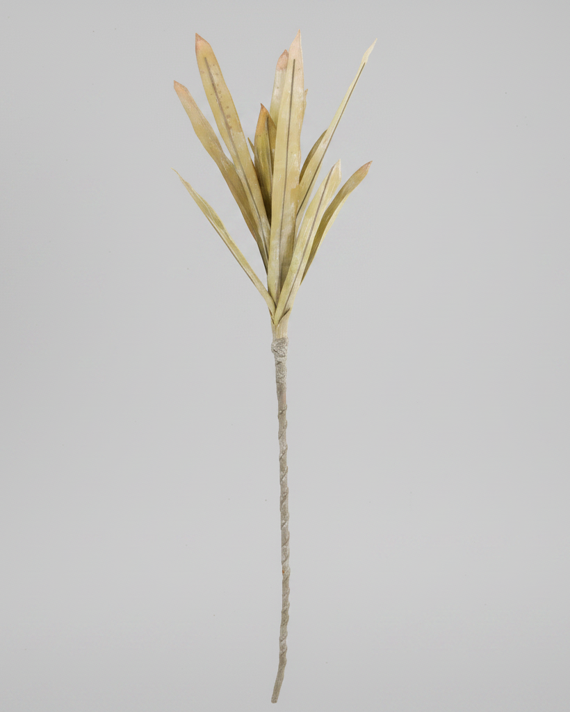 Light Yellow Pineapple Leaves Stem 45.5"