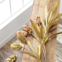 Light Yellow Pineapple Leaves Stem 45.5"