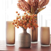Orange Sycamore Fruit Ball Bush 20.5"