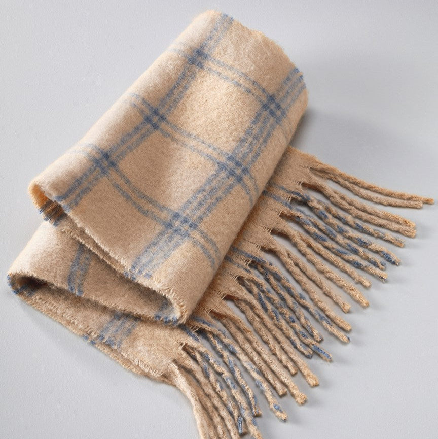 Isly Plaid Scarf