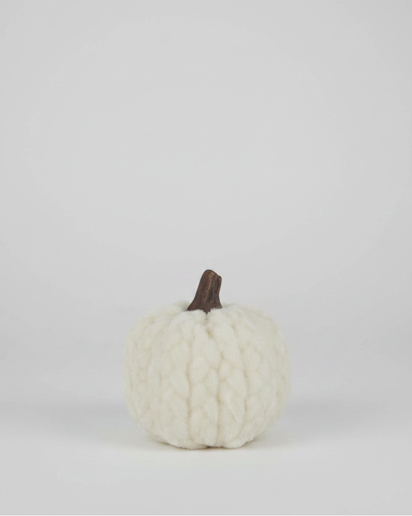 Braided Mini Fabric Pumpkin