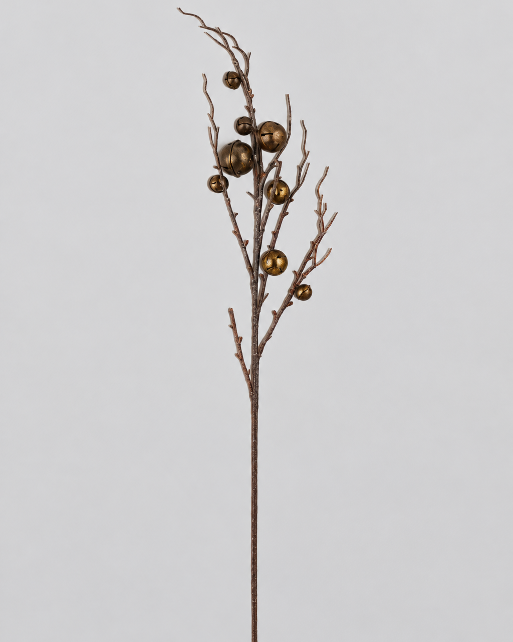 Brown Jingle Bell Stem 36"