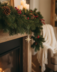 Mini Glitter Star Ornament