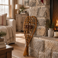 Decorative Wood Snowshoes