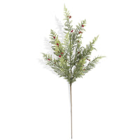 Pine Pepper Berry Real Touch Stem 24"