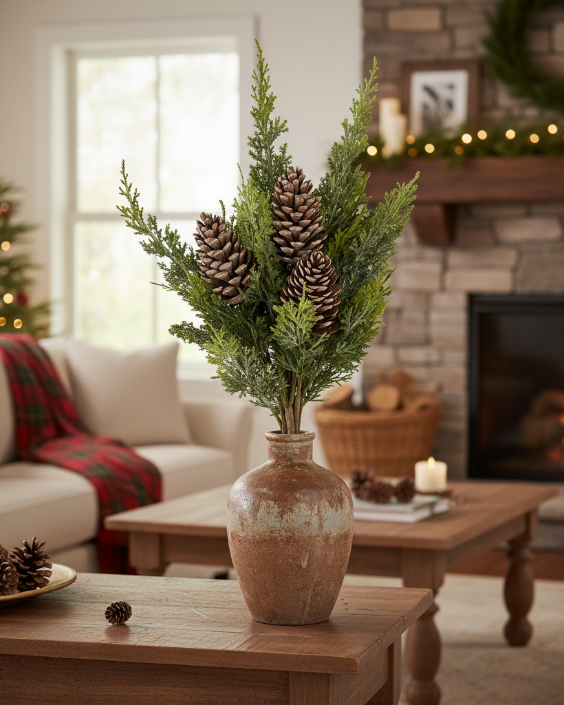 Cypress Pine Greenery Real Touch Collection
