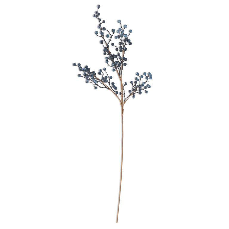 Navy Berry Stem 28"