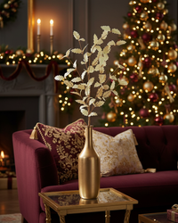 Gold Holly Leaf Stem 36"