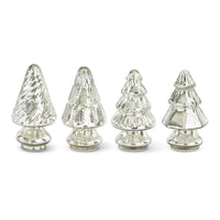 Mini Silver Mercury Glass Christmas Tree