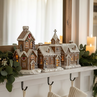 Gingerbread LED House With Timer