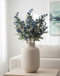 Blue Grape Berry Stem 28"