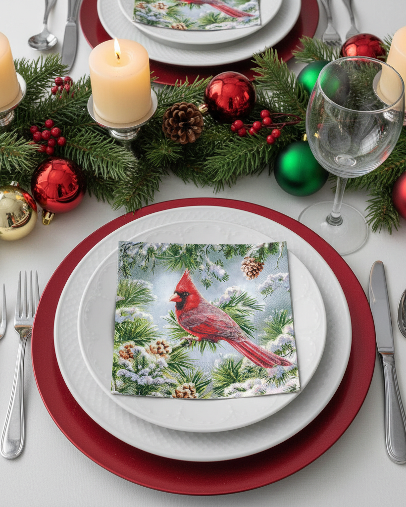 Christmas Paper Napkins