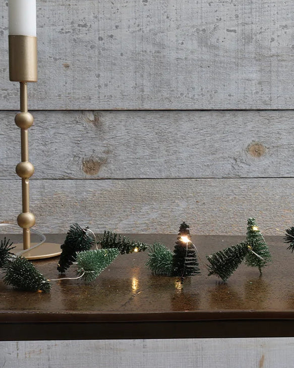 Mini Glitter LED Tree String Lights