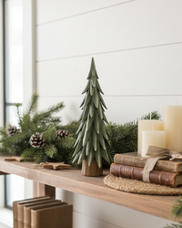 Wispy Winter Pine Resin Tree