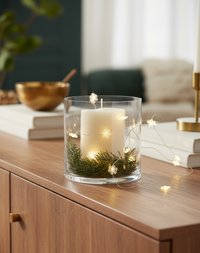 Battery LED String Lights Snowflake