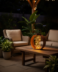 Antique Solar Table Lantern