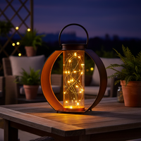 Antique Solar Table Lantern