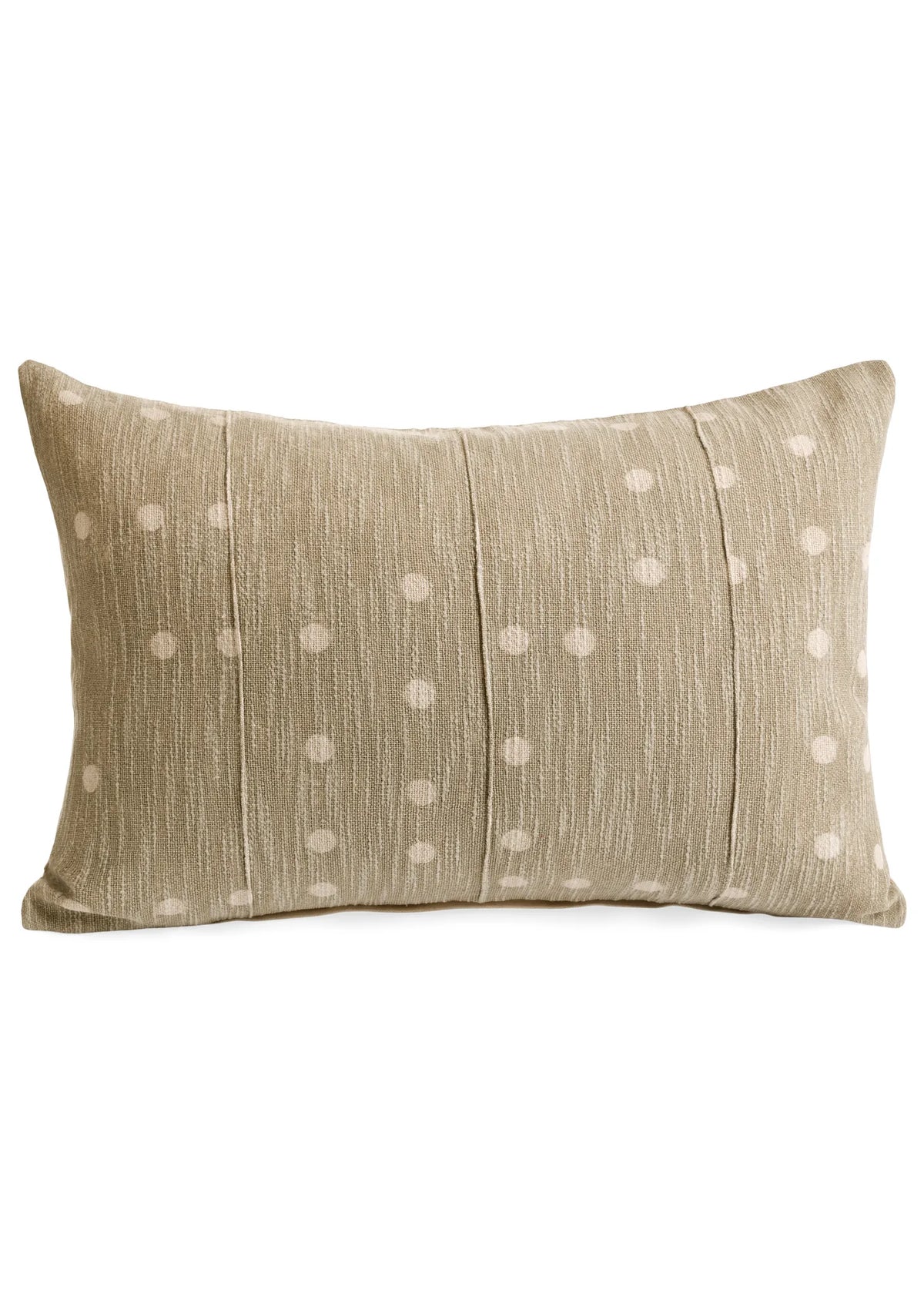 Polka Dots Cotton Throw Pillow