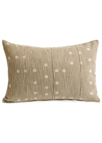 Polka Dots Cotton Throw Pillow