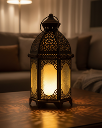 LED Flame Candle White Glow