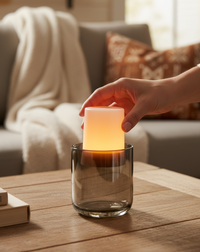 LED Flame Candle Warm Glow