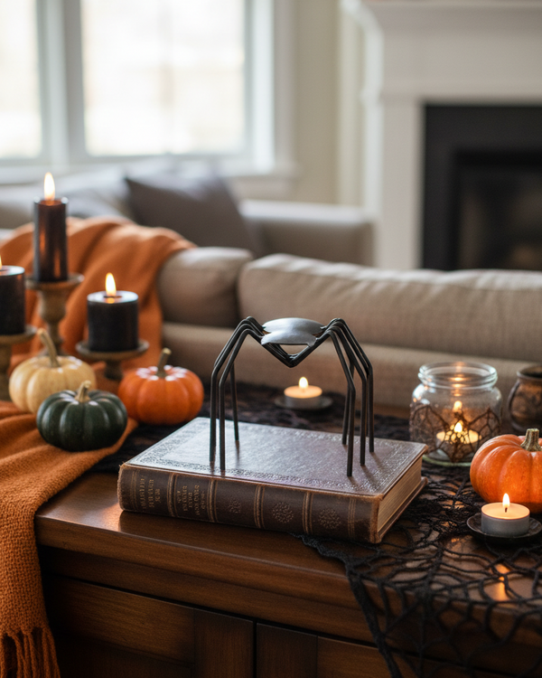 Metal Halloween Spider