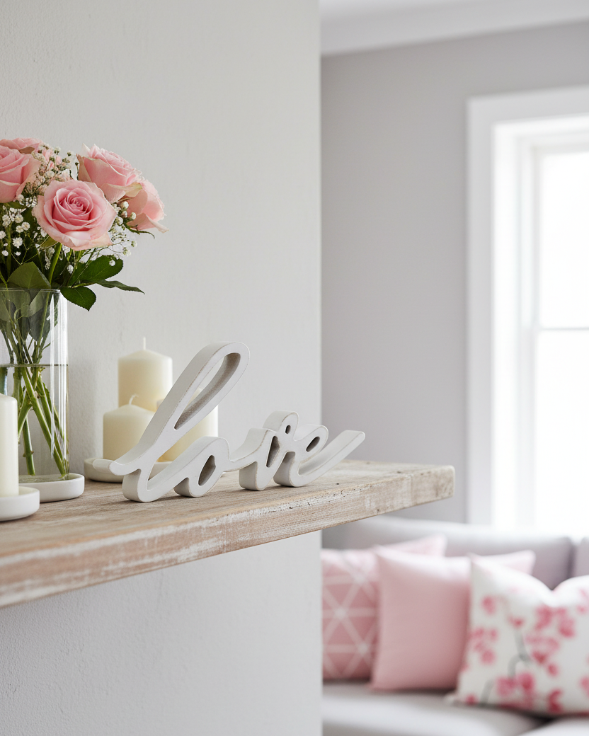 Love Wood Cutout