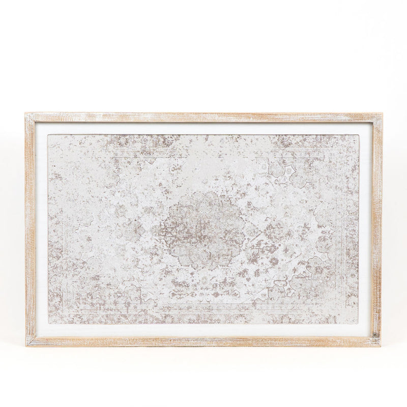 Reversible Merry Christmas and Persian Pattern Wood Sign