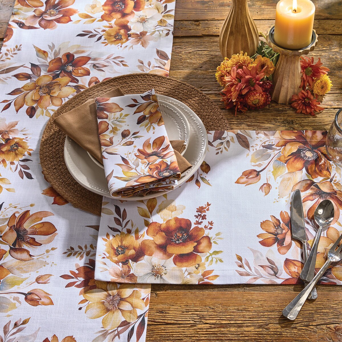 Rustic Blooms Textile Collection