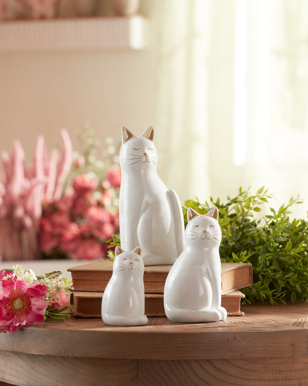 Elegant Ceramic Cat