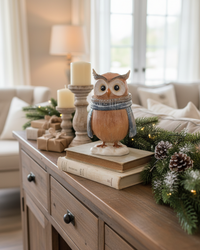 Resin Winter Feathered Friend