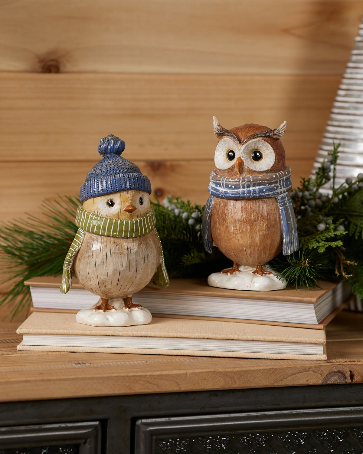 Resin Winter Feathered Friend