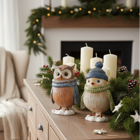 Resin Winter Feathered Friend