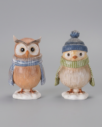 Resin Winter Feathered Friend
