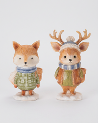Resin Winter Forest Friend