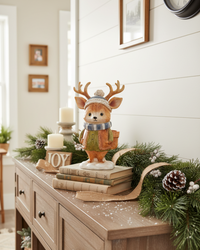 Resin Winter Forest Friend